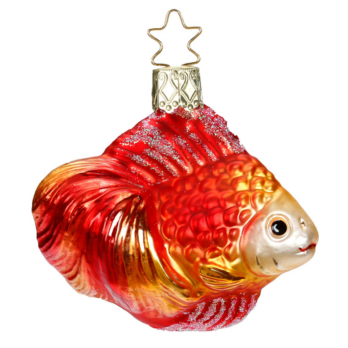 Inge-Glas Canada - Glass Christmas Ornaments - Goldfish