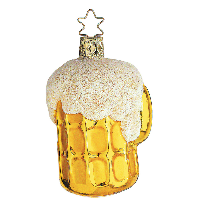 Inge-Glas Canada - Glass Christmas Ornaments - Last Call Beer Stein Ornament