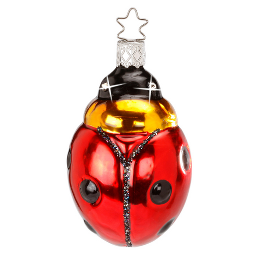 Inge-Glas Canada - Glass Christmas Ornaments - Sparkling Ladybug