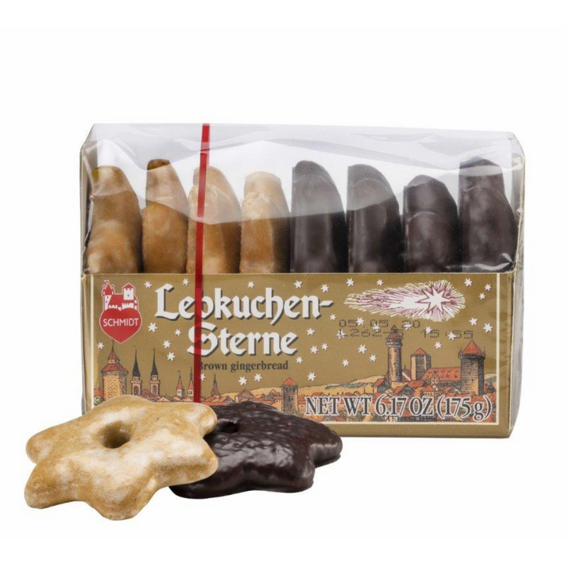 Gingerbread World Lebkuchen Schmidt Canada - Lebkuchen Stars Assorted 61452