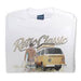 Gingerbread World European Ware Haus - RetroClassic Clothing Vintage VW T-Shirt - Surfer Dude and Bus