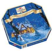 Trumpf Edle Tropfen Premium Liqueur Chocolate Advent Calendar with 24 German liqueur-filled chocolates in two holiday designs | Gingerbread World European Christmas