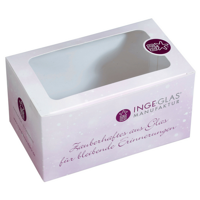 Gingerbread World Inge-Glas Gift Box for Glass Christmas Tree Ornaments