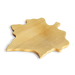 Waldfabrik Maple Leaf shaped wooden platter W5144