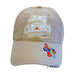 Brisa Volkswagen Collection - Soft denim baseball cap with VW Beetle fan design