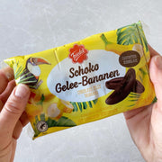 Gingerbread World European Market Friedel Easter Candy Chocolate Covered Jelly Bananas
