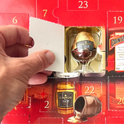 Abtey Royal Des Lys Liqueur Chocolate Advent Calendar from France with premium dark chocolates filled with classic liqueur flavours | Gingerbread World European Christmas