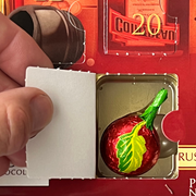 Abtey Royal Des Lys Liqueur Chocolate Advent Calendar from France with premium dark chocolates filled with classic liqueur flavours | Gingerbread World European Christmas
