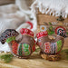 Koza Dereza Ukrainian Easter Bunny Ornament - Ukrainian Folk Art Chicken hanging ornament